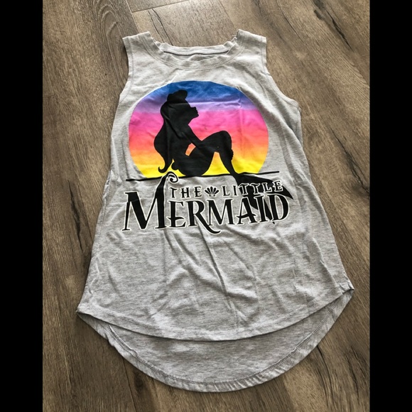 The little Mermaid muscle tank 🧜🏼♀️ - Picture 1 of 2